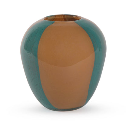 Piasco Glass Orange Blue Decor