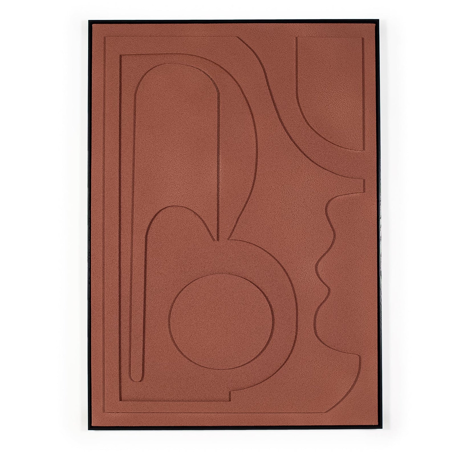 Terracotta 3D wall art 