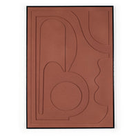 Rafi Large 3D Terracotta 140 X 100 Artwork