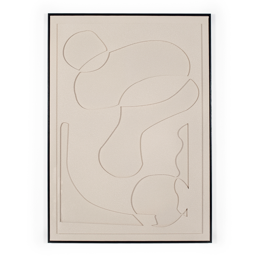 sand beige 3D artwork