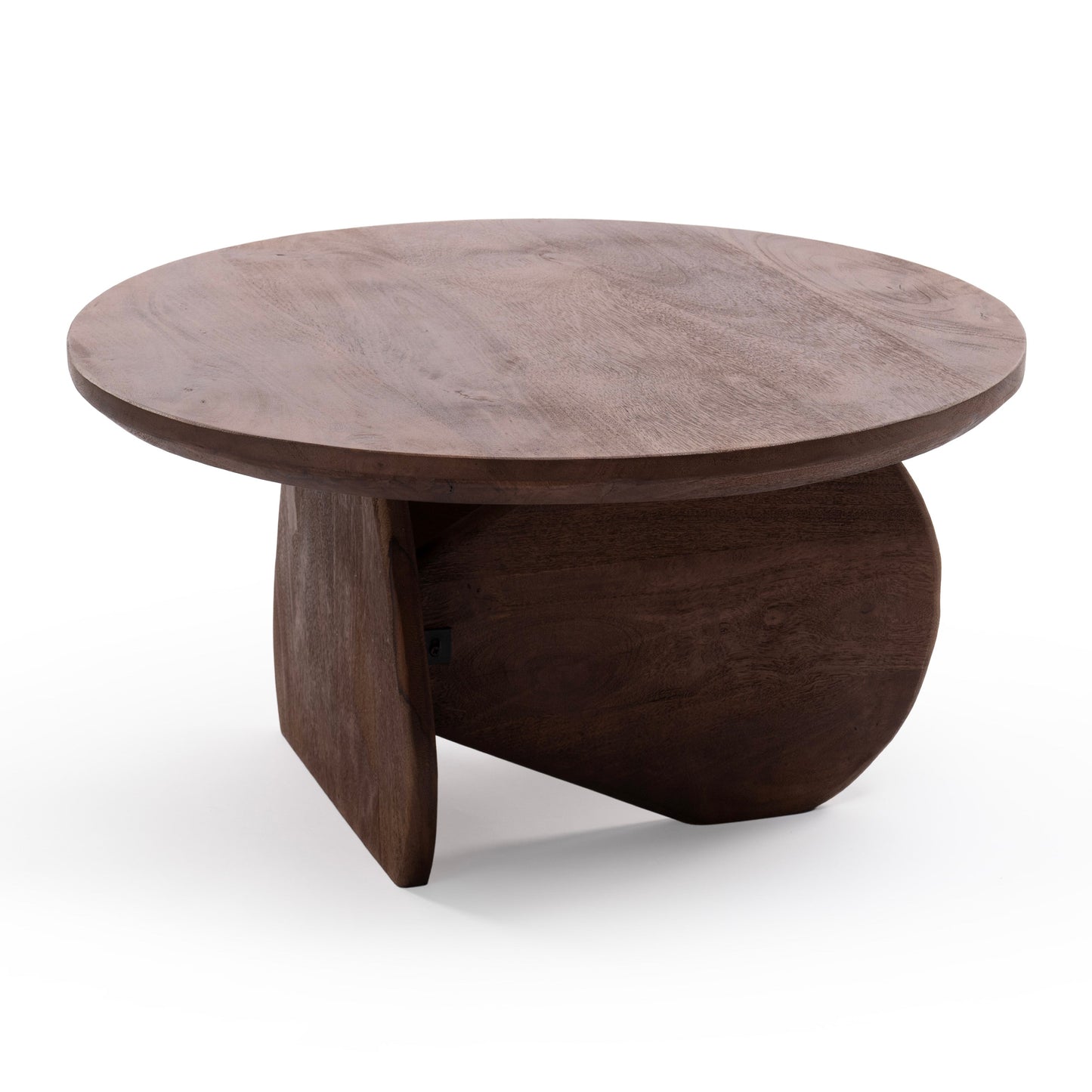 Wooden 70CM circle coffee table