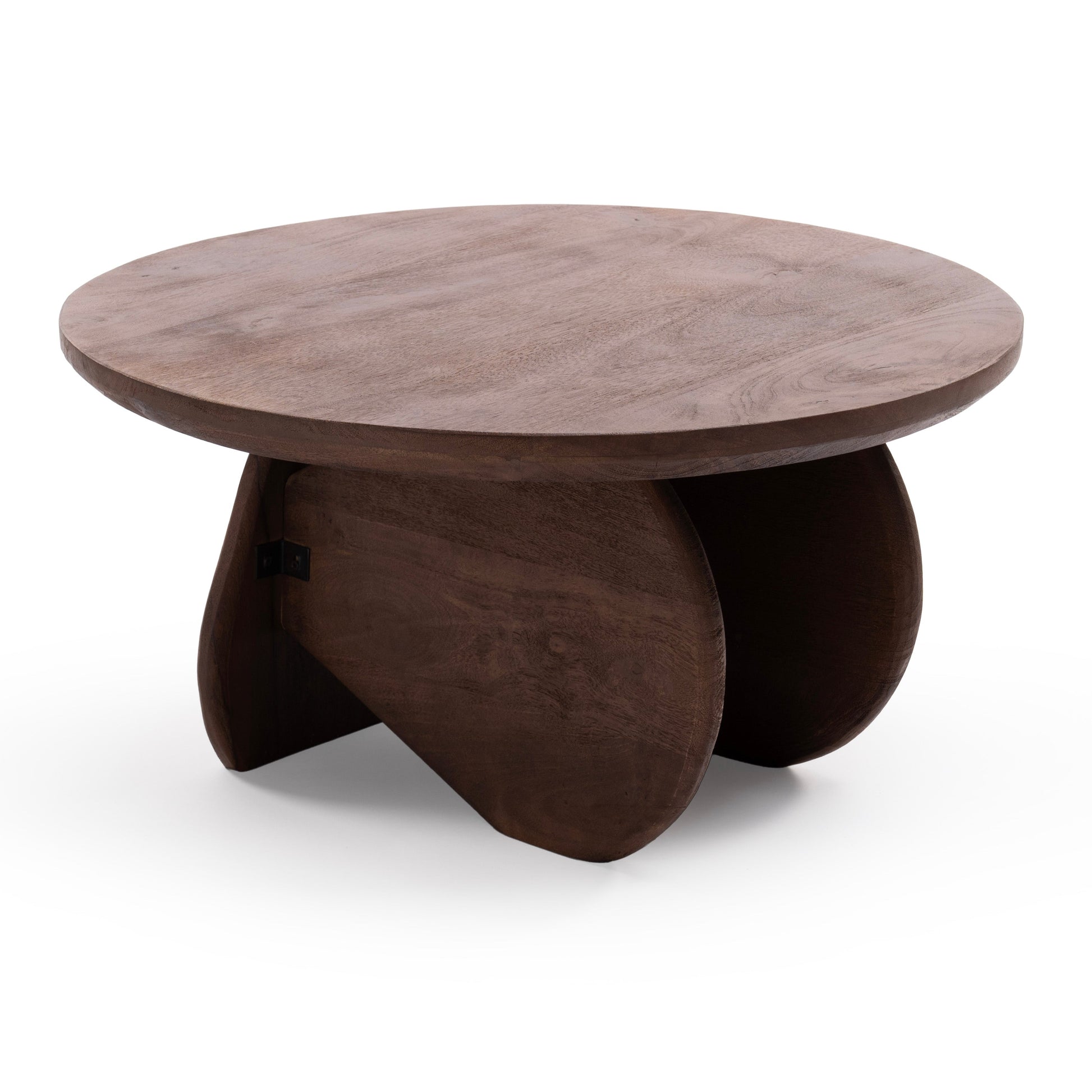 Wooden 70CM circle coffee table