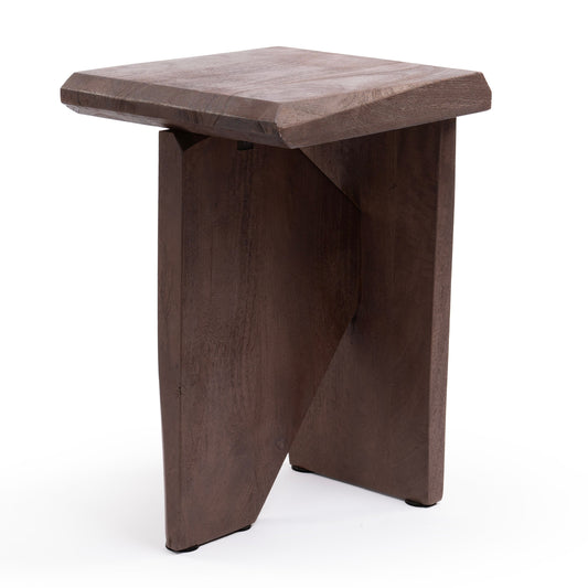 Handcrafted Walnut Side Table