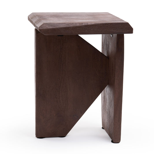 Handcrafted Walnut Side Table