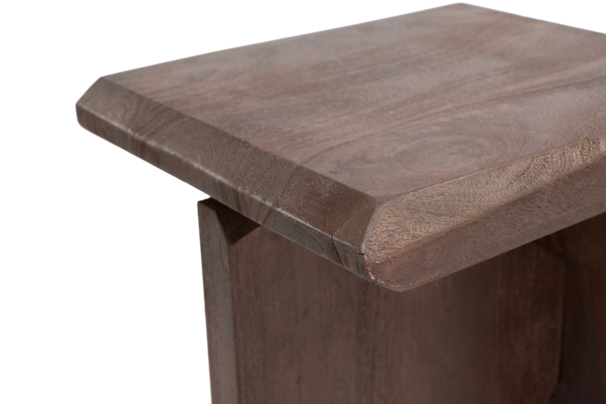 Handcrafted Walnut Side Table