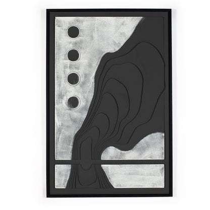 Summit 3D Medium Grey 120 X 80 Artwork