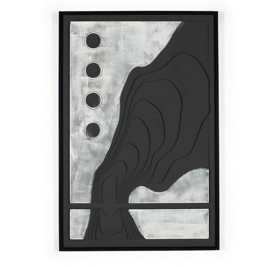 Summit 3D Medium Grey 120 X 80 Artwork