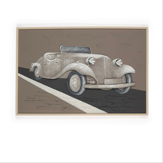 3D classic car artwork