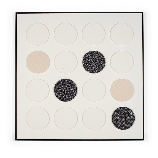 Yara 3D Large Cream 120 X 120 Artwork