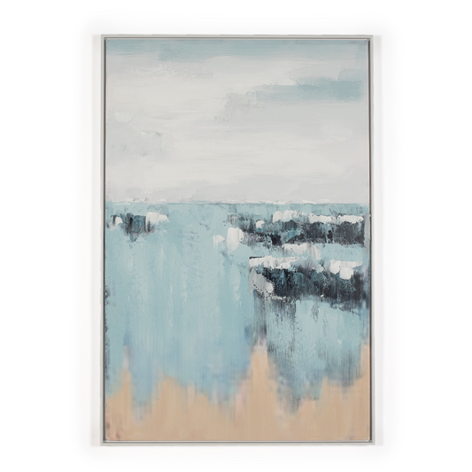 abstract blue artwork